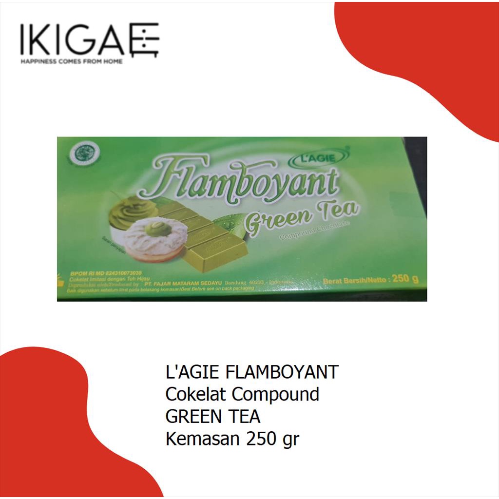 L'AGIE FLAMBOYANT COKELAT COMPOUND ANEKA RASA KEMASAN 250 GR Box