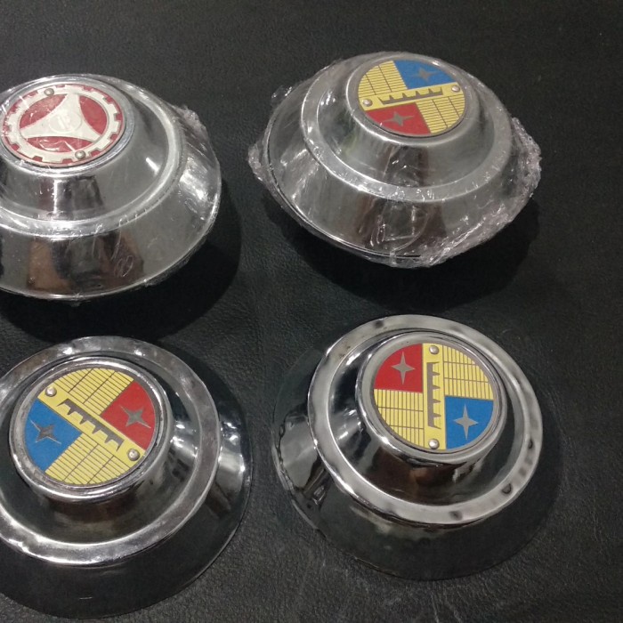 Wheeldop Tutup Velg VespaVBB Bajaj Super Bakpau Model Baut 4