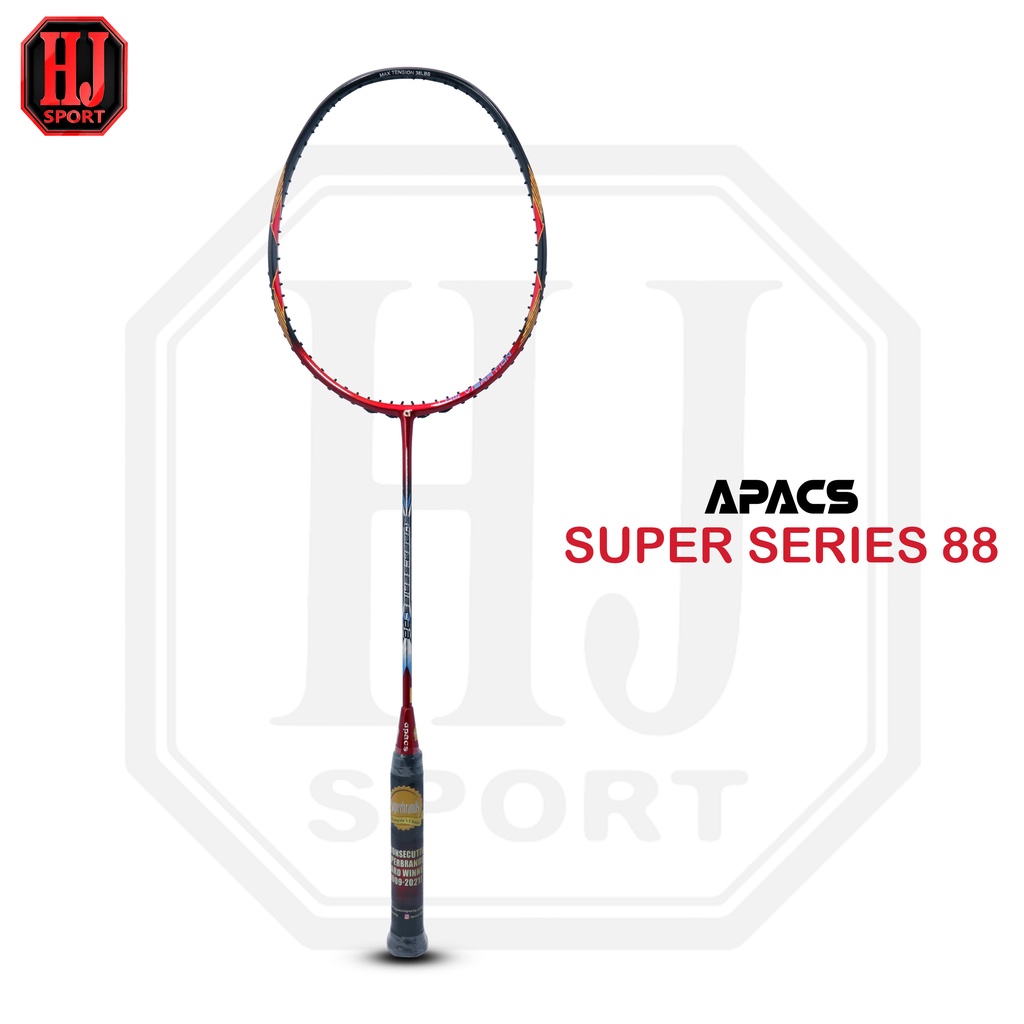 Raket Original Apacs Super Series 88 Bonus Senar dan Tas Badminton