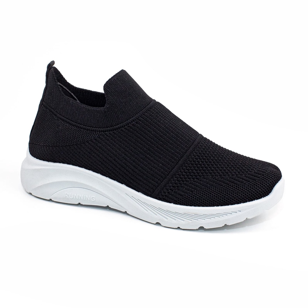 Sepatu Wanita Sneakers Wanita Import Rajut Cewek Sport Shoes Kasual Fashion Shoes Wanita Model Slip On LSV210