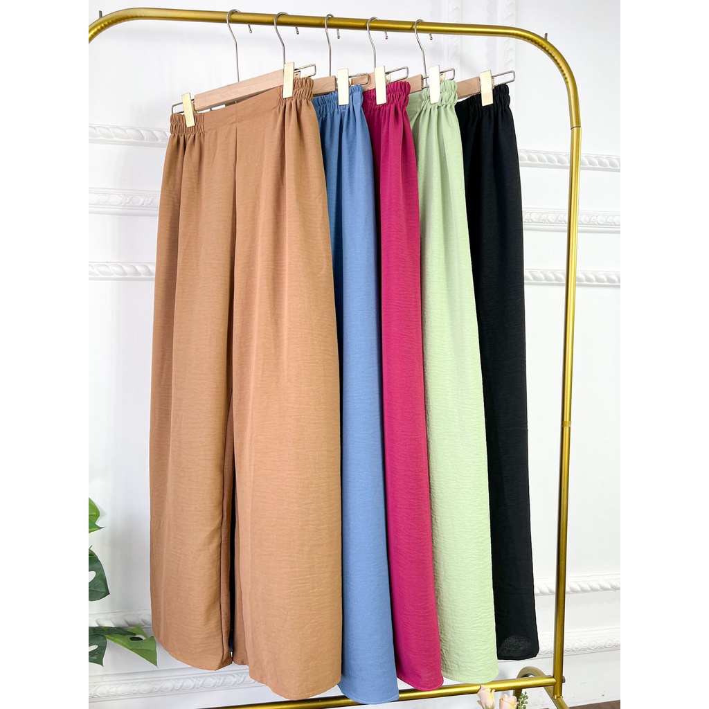 ZEVA KULOT HIGHWAIST PREMIUM AIRFLOW CRINCKLE DEODORA