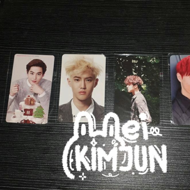 SUHO PHOTOCARD