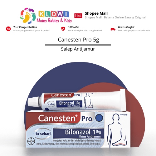 Jual Canesten Pro 5g / Cream Anti jamur / Salep Gatal Shopee Indonesia