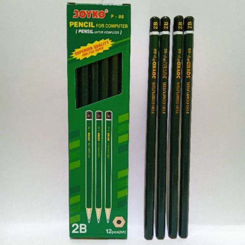 

Pensil 2B JOYKO P-88 / Pensil Untuk Komputer 100% ORI