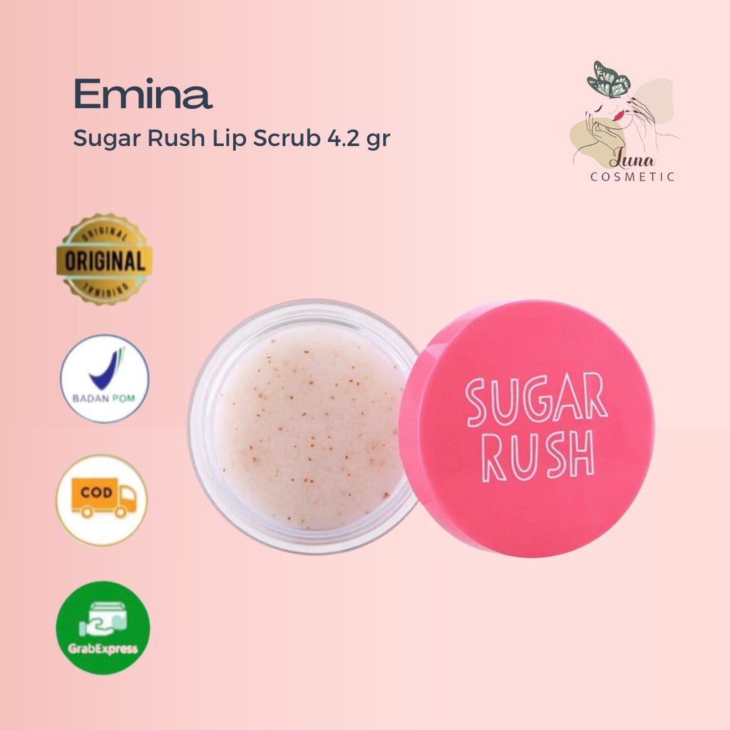 Emina Sugar Rush Lip Scrub 4.2 gr