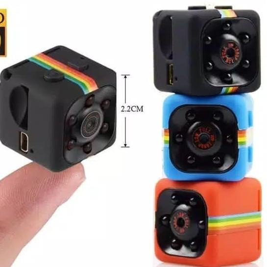 CAMERA MINI SPY CAMERA PENGINTAI MINI DV SQ11 FULL HD 1080P - Hitam
