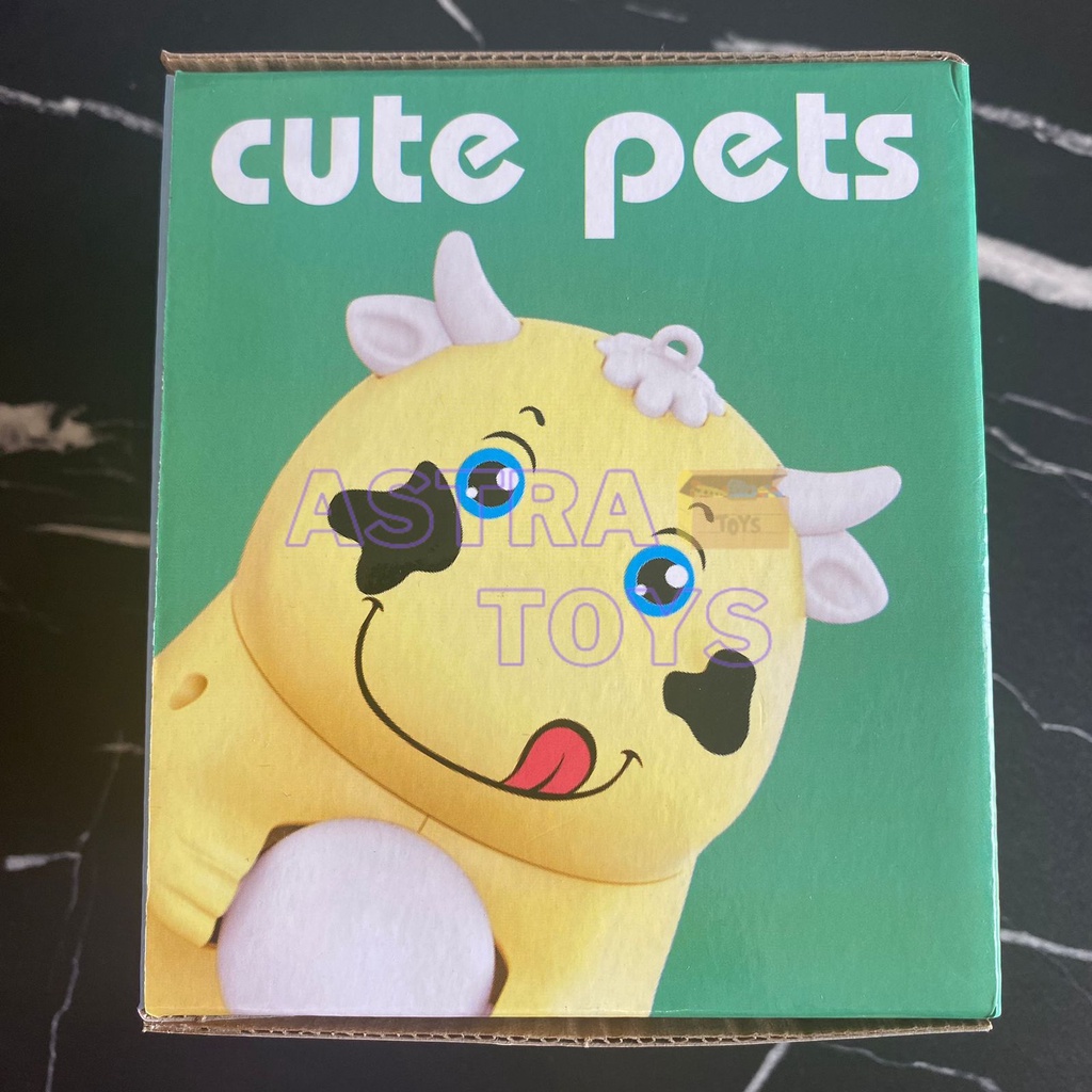 Mainan Anak/ Cute Pets/ Mainan Hewan/ Mainan Sapi