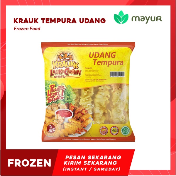 

Kraukk Tempura Udang - 250 gr