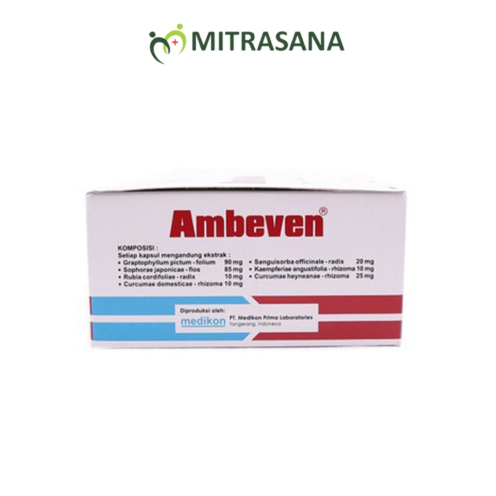 Ambeven 2 Strip Isi 20 Kapsul - Untuk Wasir