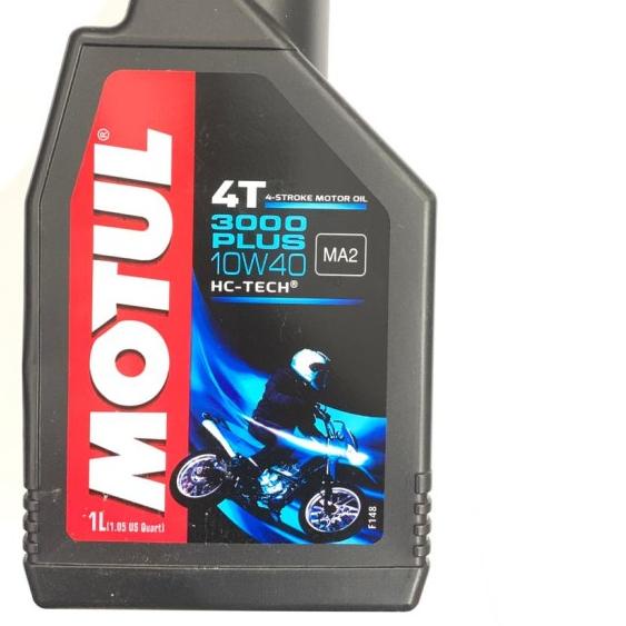 OLI MOTUL 3000 PLUS 4T 10W40 1LITER SATRIA FU MX SONIC CS1 HC-TECH MA2