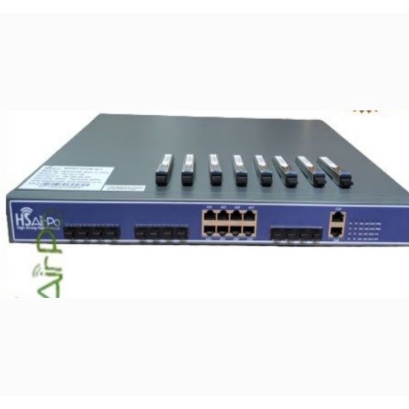 HSAirPo EPT1008 OLT 8 Port EPON + 8 Module SFP HS AirPo EPT1008 M1
