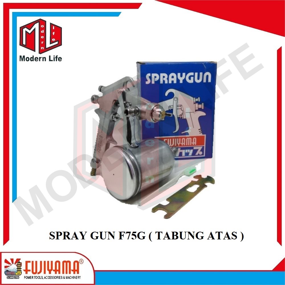 Spray Gun Spraygun FUJIYAMA F75G F75 ( Tabung Atas ) 400cc