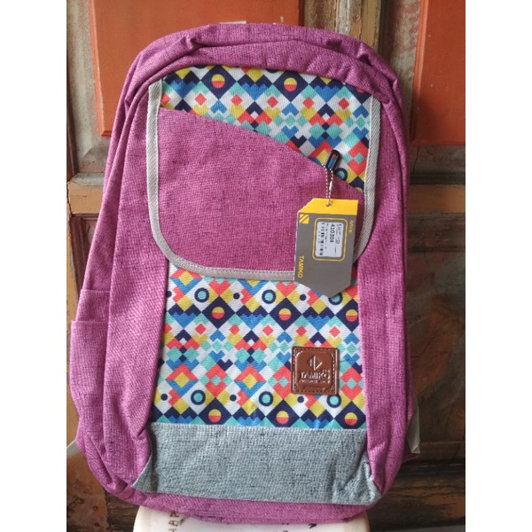 tas ransel wanita tamiko original berkualitas pink