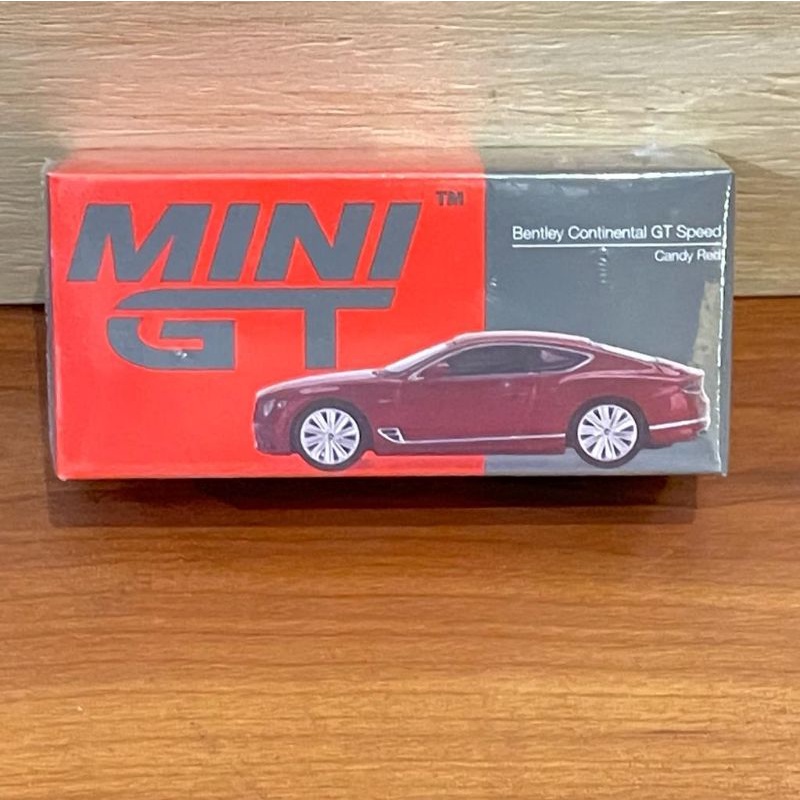 MINIGT 420  BENTLEY CONTINENTAL GT SPEED 2022 CANDY RED MINI GT