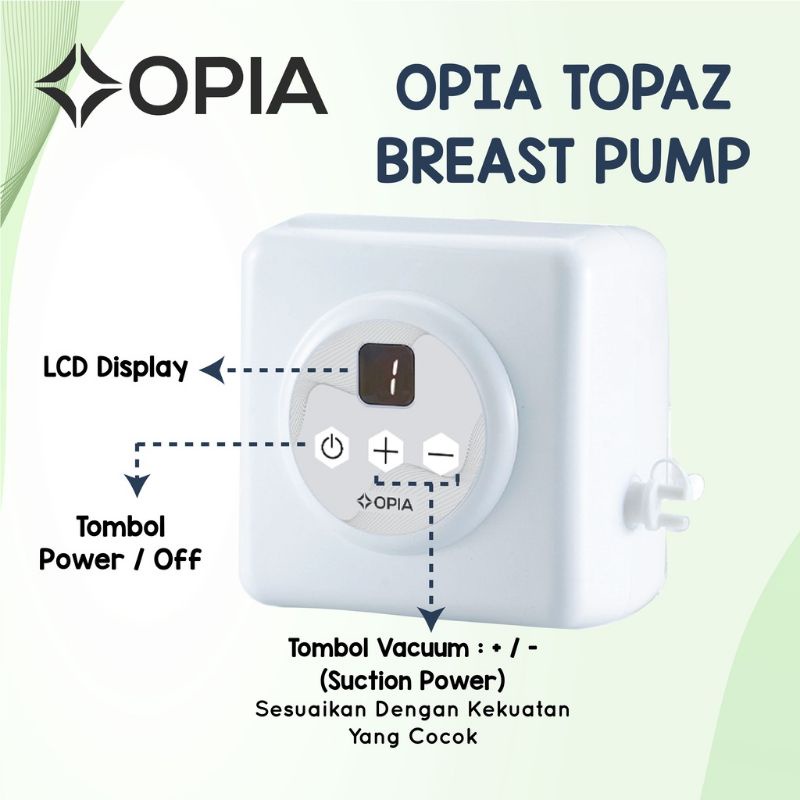 Breast Pump Opia Topaz Pompa asi elektrik