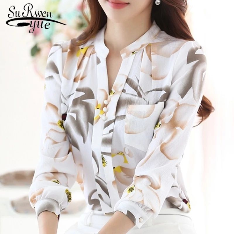 Atasan Wanita Terbaru Kemeja Bluse Motif BKK