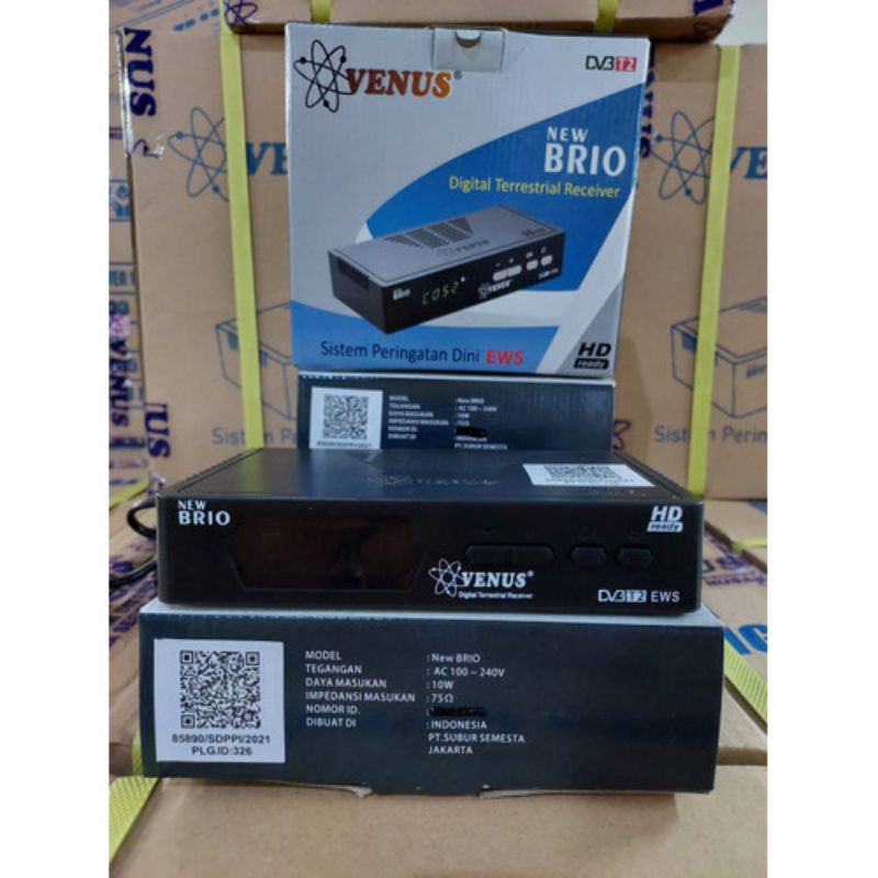 SET TOP BOX DVB T2 NEW VENUS BRIO