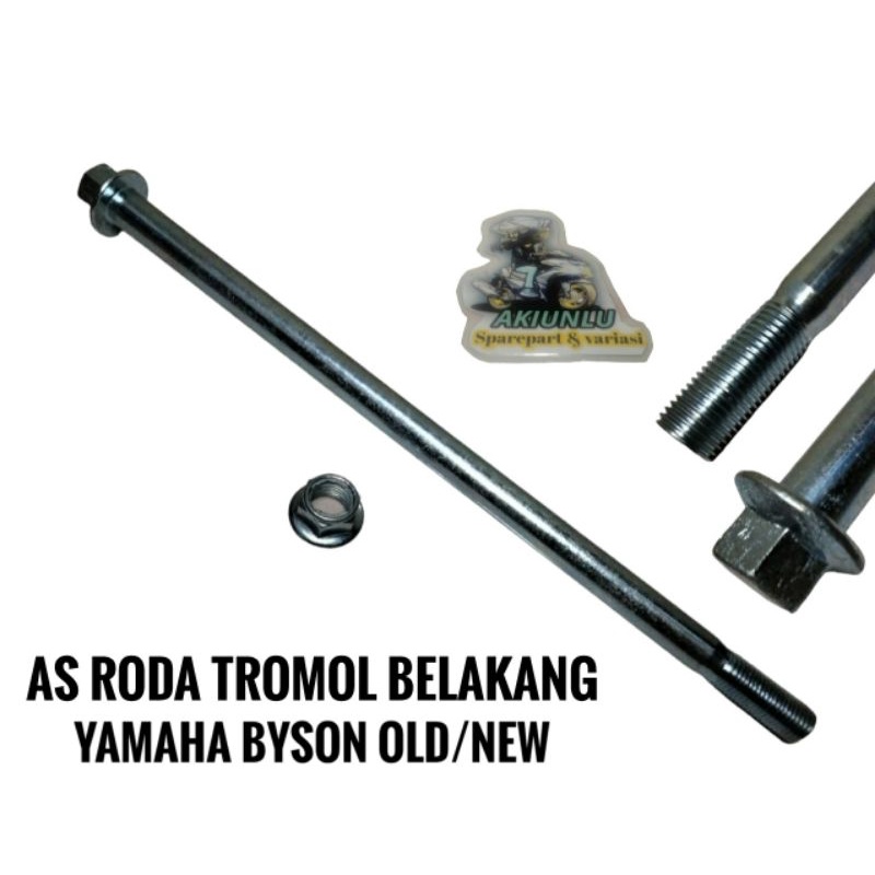 AS RODA TROMOL BELAKANG YAMAHA BYSON OLD/NEW