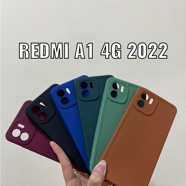 SoftCase ProCamera Silicon Matte Case Full Cover Xiaomi Redmi A1 2022 Redmi A2 White_Cell