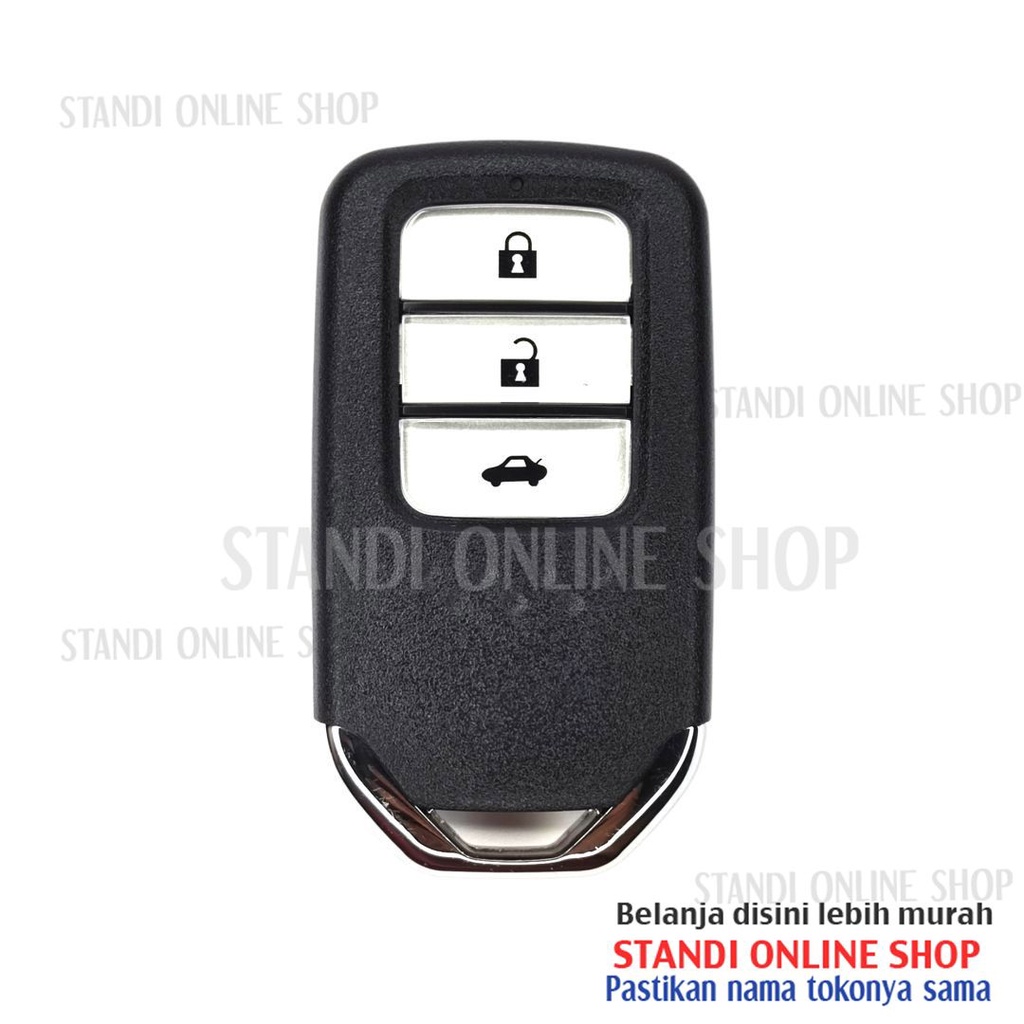 Cassing Remote Case Smartkey Rumah Kunci Honda City 3 Tombol