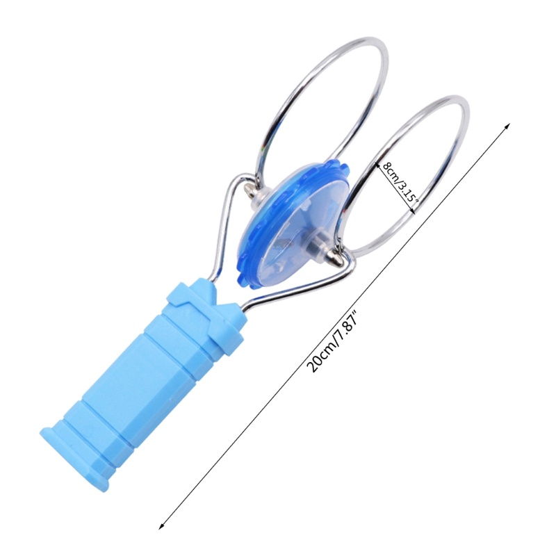 Mary Kids Lampu Led Gyro Roda Tangan Spinner Magic Spinning Mainan Anak Hadiah