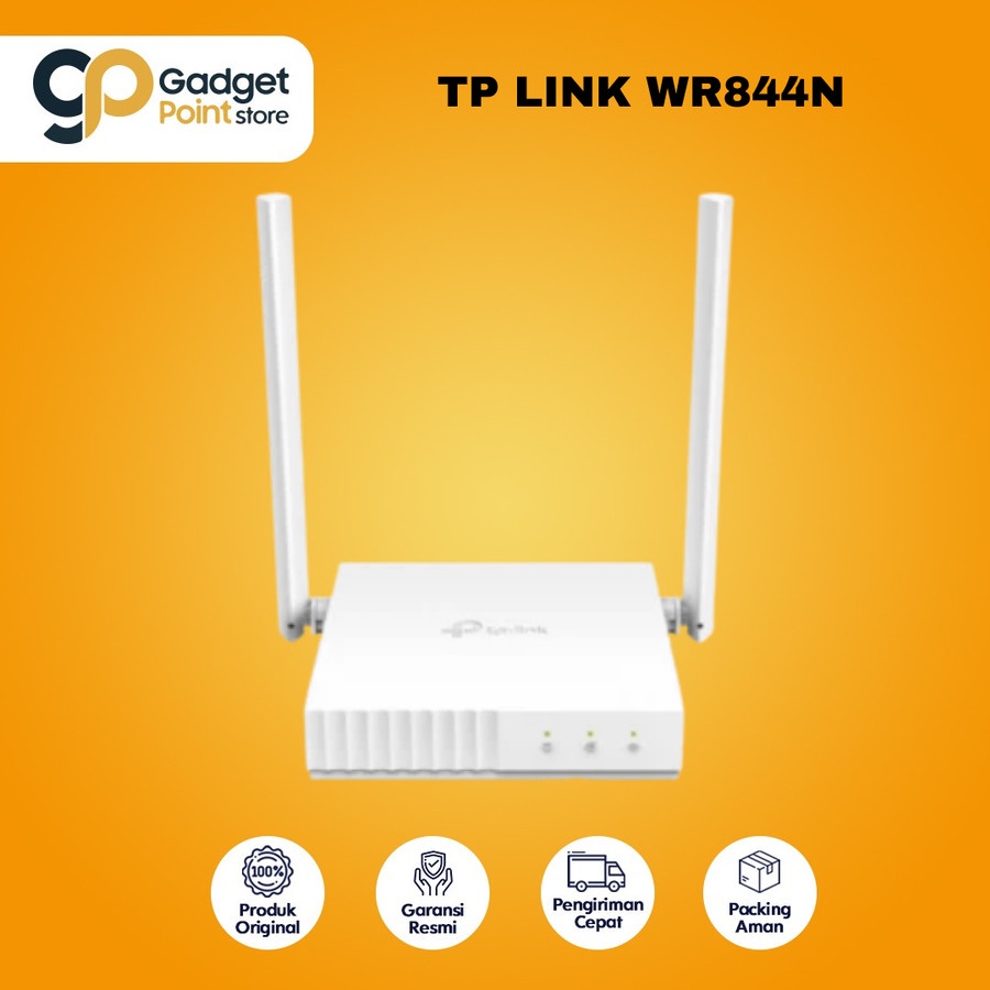 TP LINK WR844N 300 Mbps Multi-Mode Wi-Fi Router - Garansi 1 Tahun