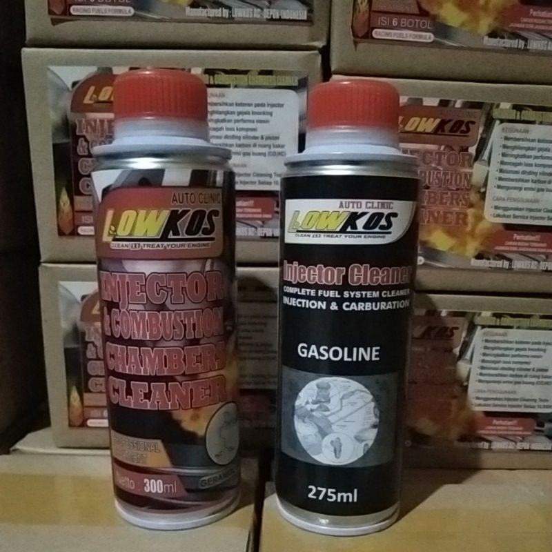 LOWKOS - INJECTOR CLEANER / CAIRAN INJEKSI Tuang di tangki dan Infus