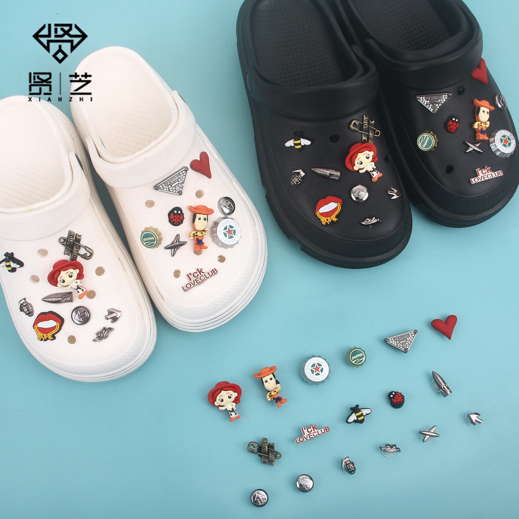 18pcs Sepatu Crocs Jibbitz Toy Story Untuk Pria / Wanita Charms | Jibbitz Untuk Crocs