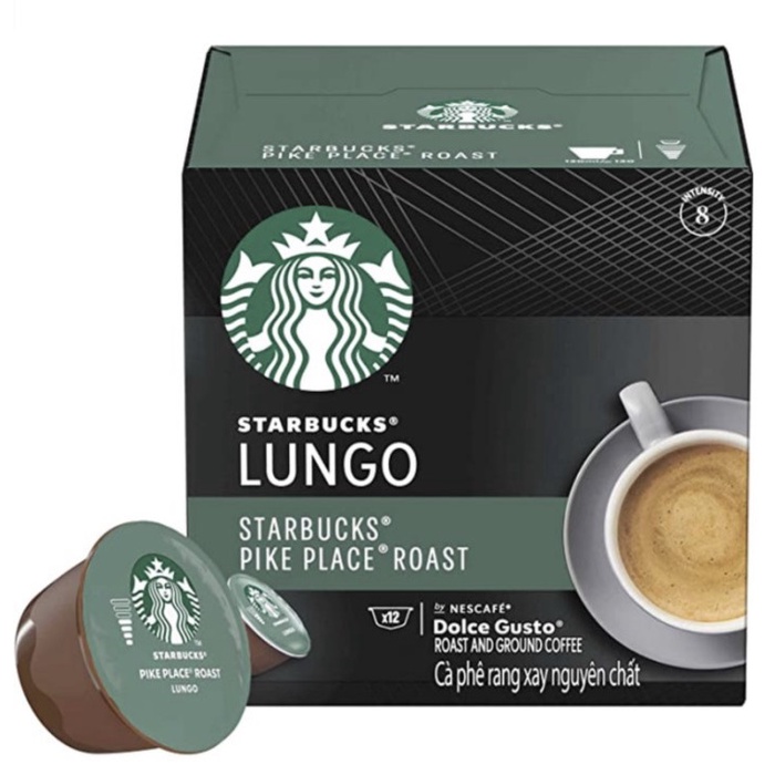 

NESCAFE DOLCE GUSTO STARBUCKS LUNGO PIKE PLACE ROAST