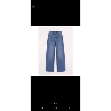 Hnm Wide Jeans size 34 New