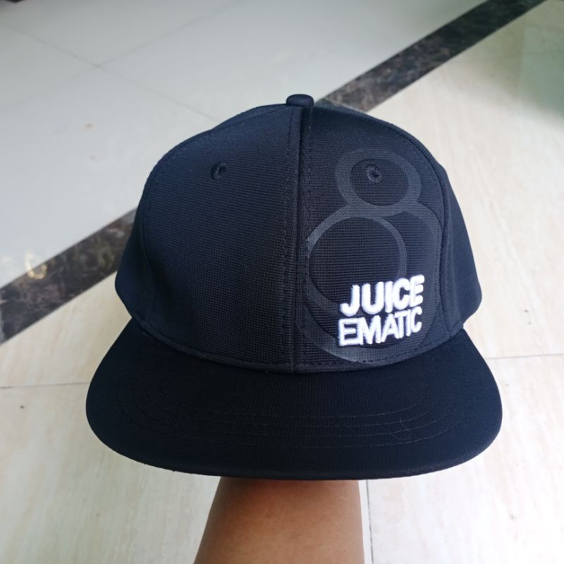 Topi Snapback Juice Ematic Skate Original Second Murah