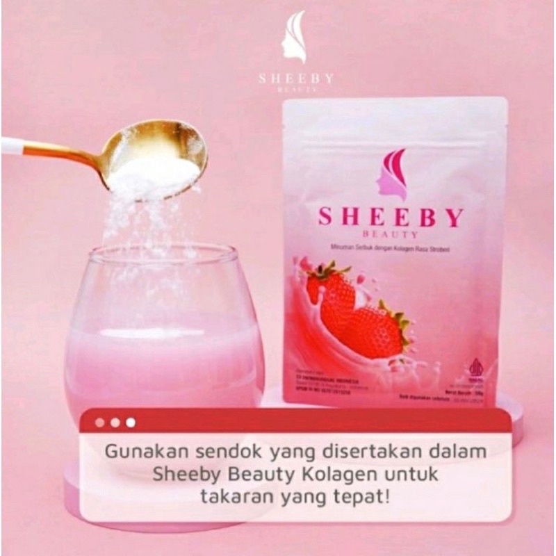 SIAP KIRIM‼️(PAKET 5PCS) SHEEBY BEAUTY MINUMAN SUPLEMEN PEMUTIH