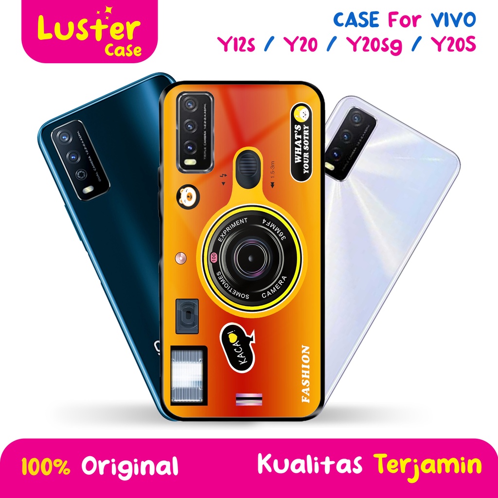 Case VIVO Y20/Y20s/Y20sG/Y12s - Casing VIVO Y20/Y20s/Y20sG/Y12s [ KAMERA ] Silikon VIVO Y20/Y20s/Y20