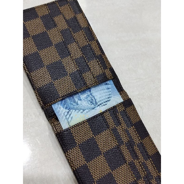 dompet money klip motif