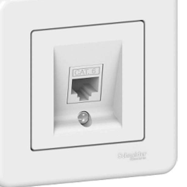 SCHNEIDER LEONA SOKET DATA CAT6 OUTLET RJ45