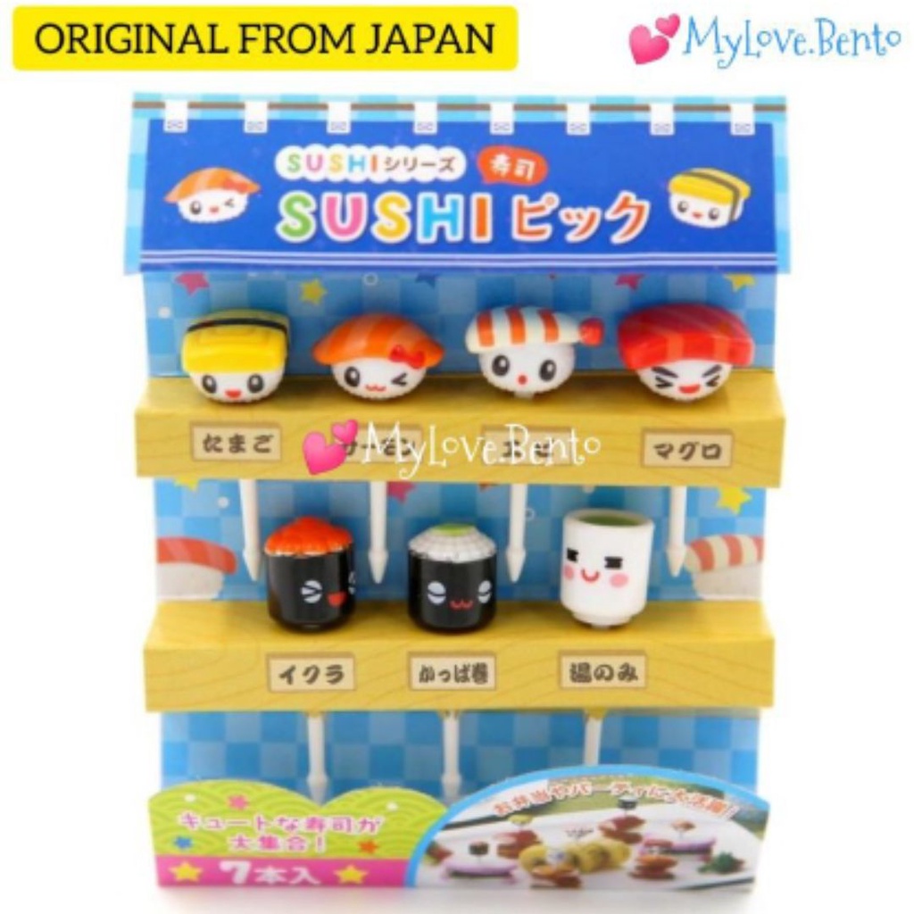 Sushi Picks Tusuk Bento Sushi Pick Foodpick Garpu Buah Anak