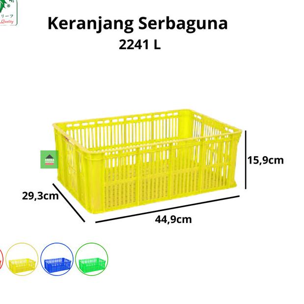 

Green Leaf Container Keranjang Industri 2241 L - Kuning