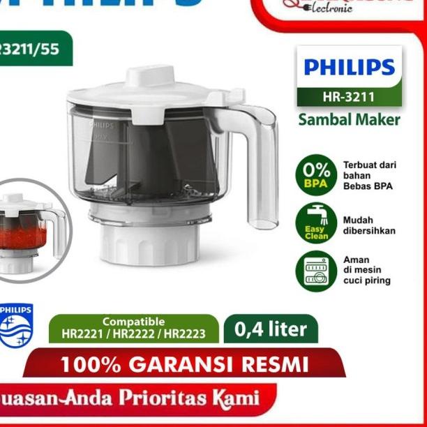 PHILIPS SAMBEL MAKER HR3211 [FOR HR2221/HR2222/HR2223] 100% ORI
