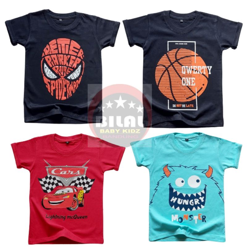 KAOS ANAK/KAOS DISTRO/KAOS SQUID GAME/BAJU ANAK 1-8th