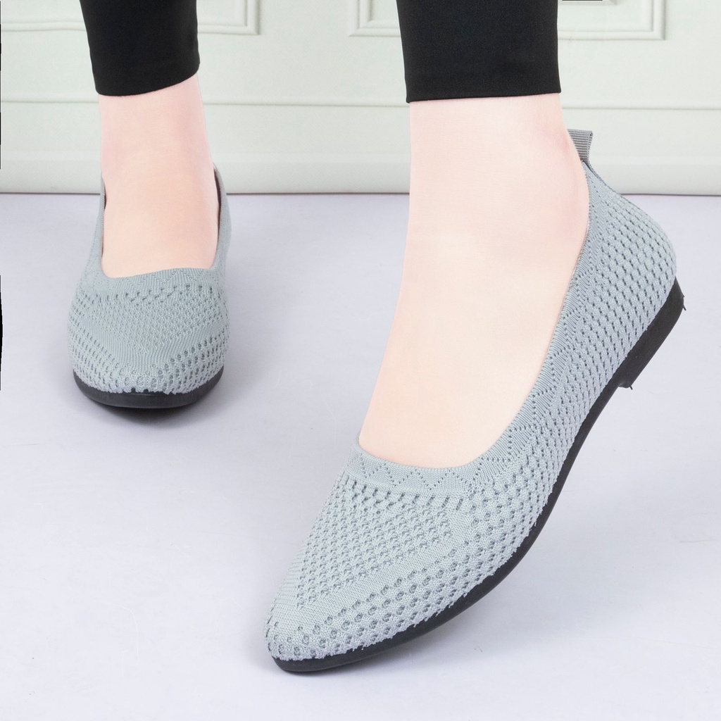 Sepatu Flat Shoes Wanita Import F39 Premium Quality