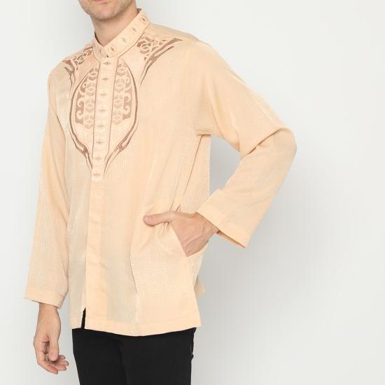 SHOHIB BAJU KOKO KEMEJA MUSLIM JAMAL - HIJAU MUDA, M