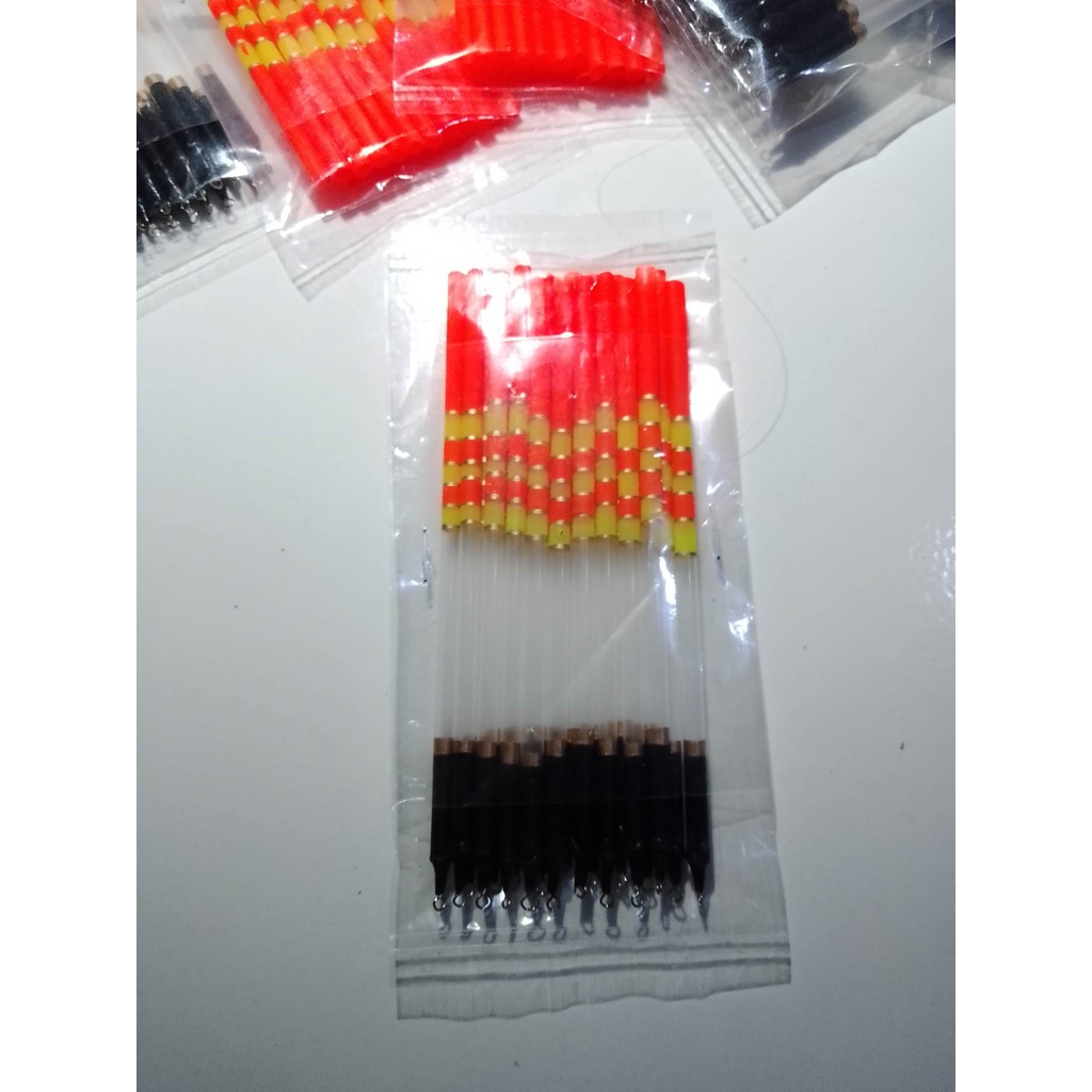 pelampung pancing pipet kecil/kumbul sedotan/kumbul pipet isi 10pcs