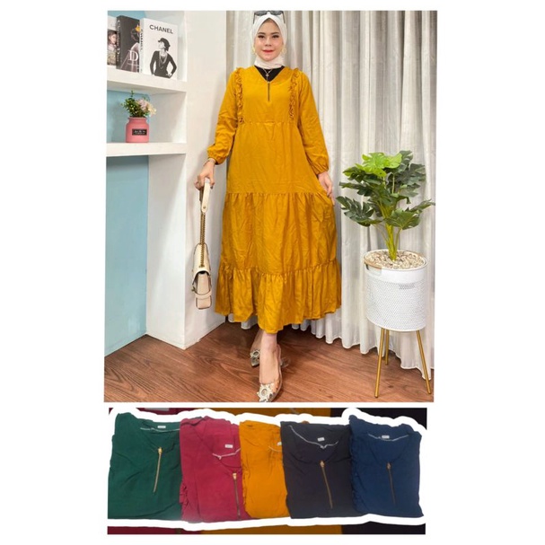 gamis polos