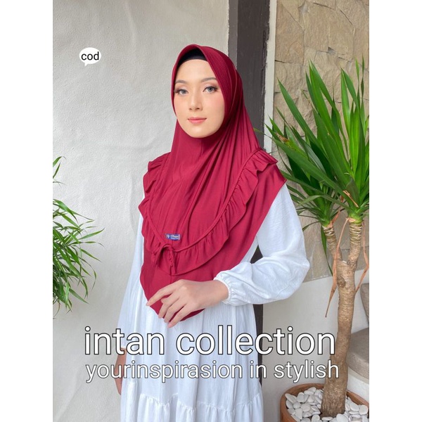 BERGO BARU HAMIDAH JEKA JILBAB KHIMAR JERSEY