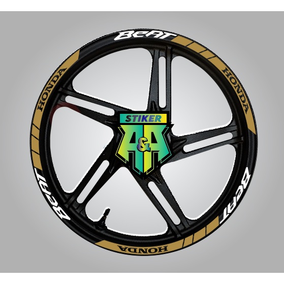 AA STIKER VELG BEAT | LIST VELG BEAT STICKER BEAT