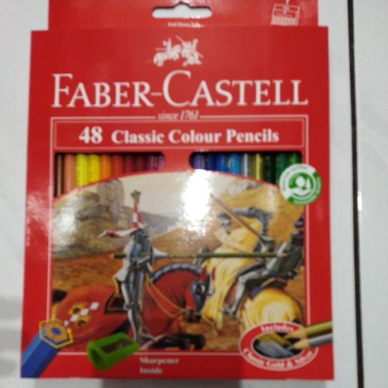 

Pencil Warna Faber Castel 48 / Classic Colour Pencil Faber Castel 48