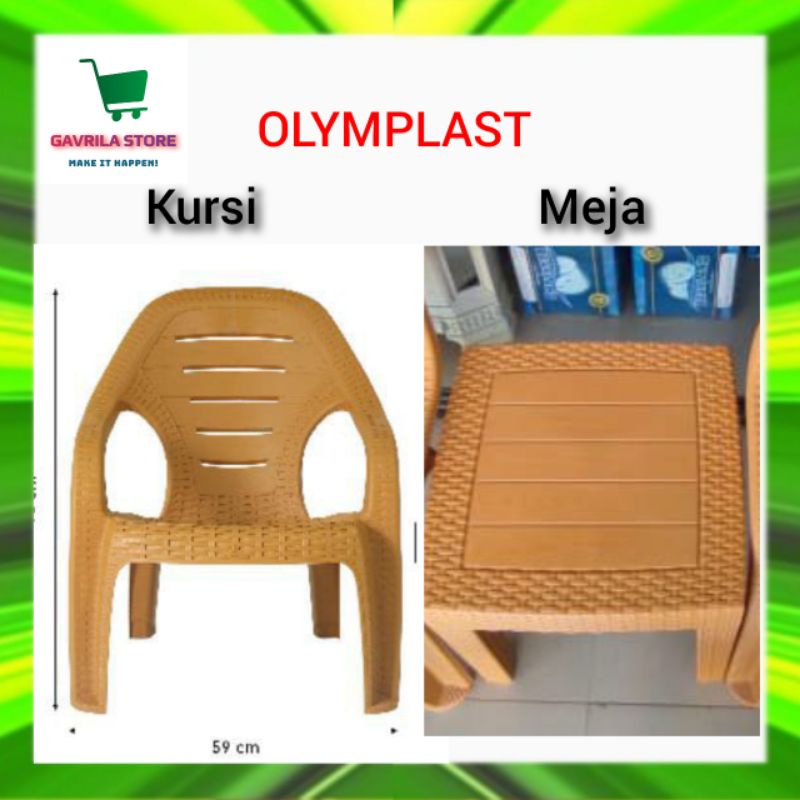 KURSI SANTAI MEJA TAMAN NAPOLLY NAPOLI