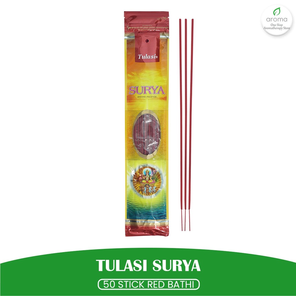 Dupa India (Aromaterapi) Red Bathi - Tulasi Surya