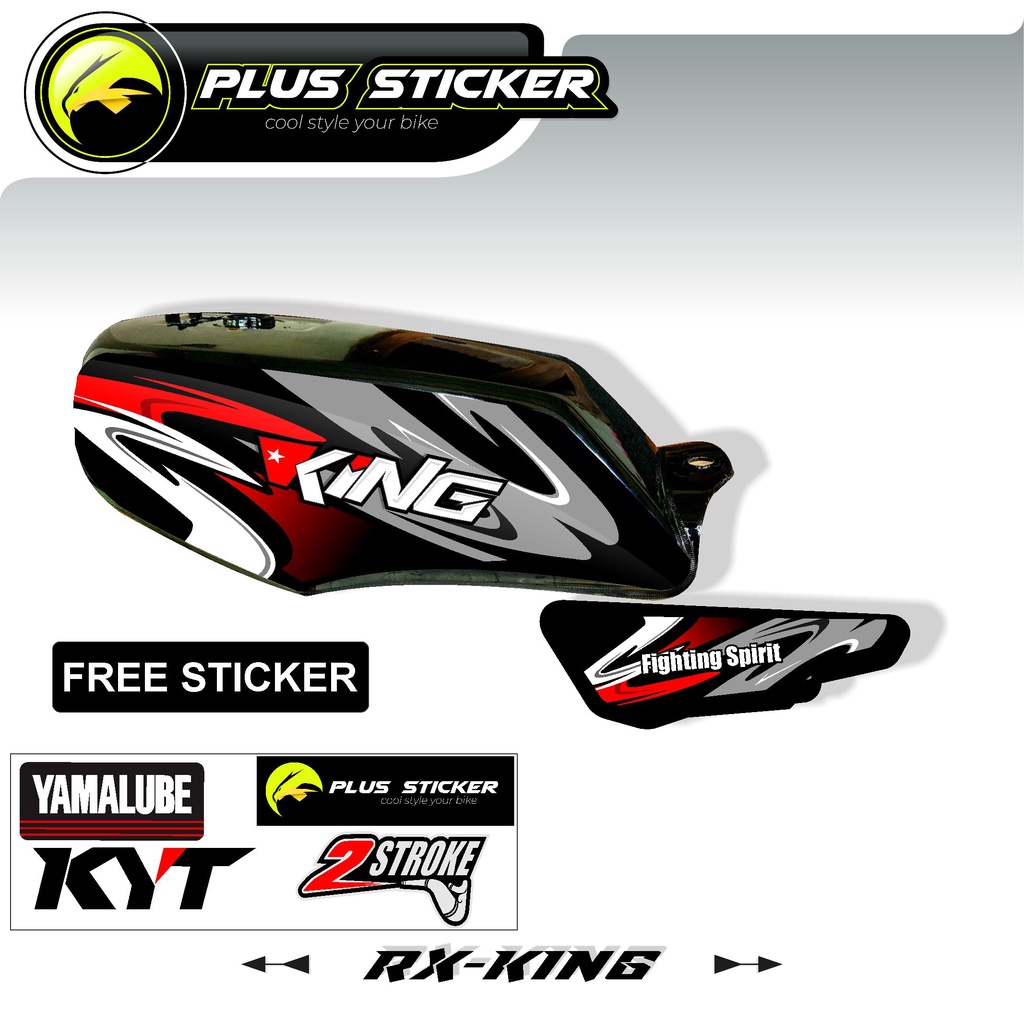 STRIPPING RX-KING STICKER VARIASI RX-KING