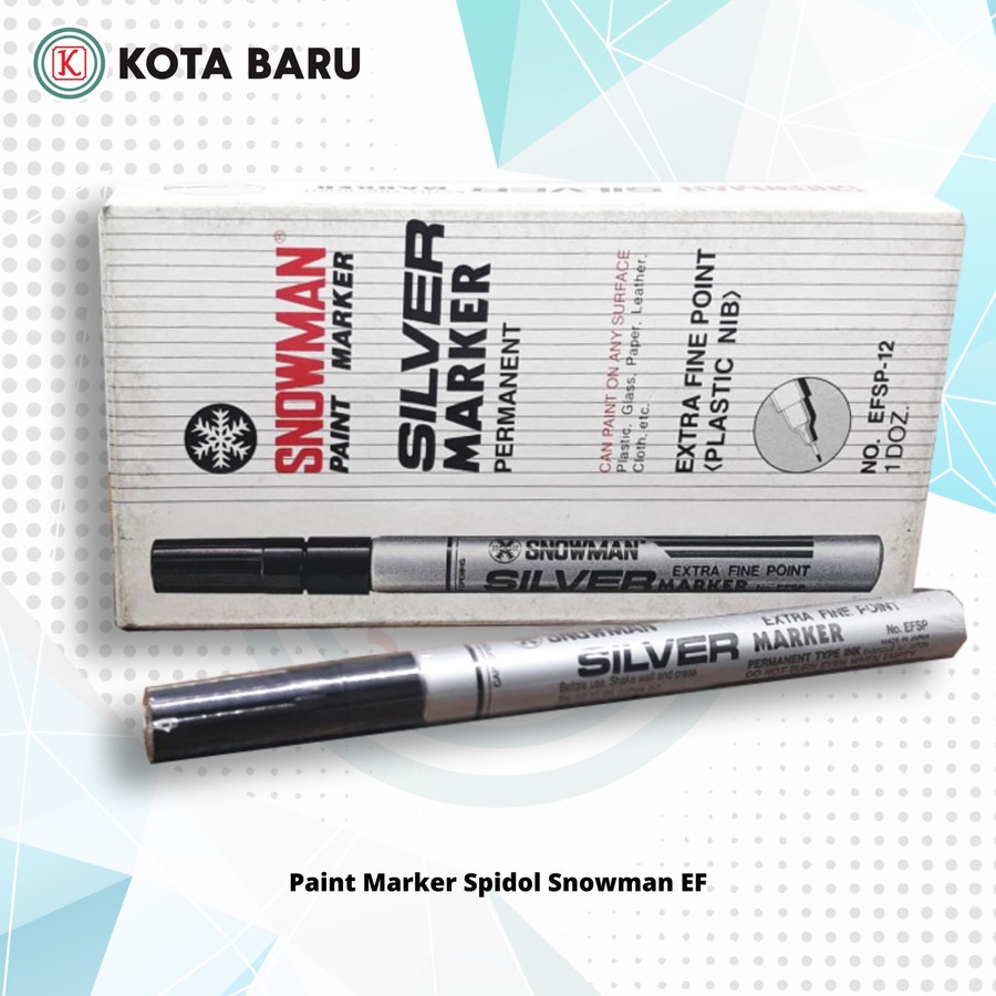 

Paint Marker Spidol Snowman EF